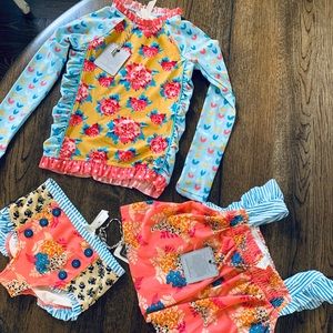 Matilda Jane Girls size 6 swimsuit
